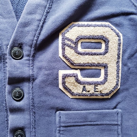 🔴 3/$40 - American Eagle Cardigan - Navy - Picture 6 of 6